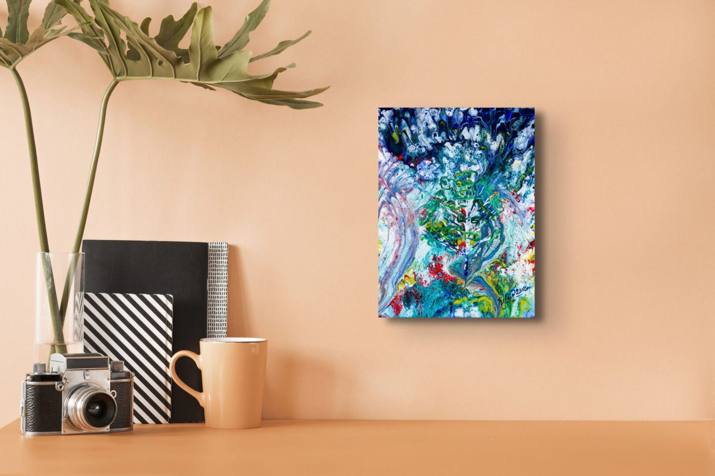 Happy Little Tree Painting by Kelsie Croyle Young