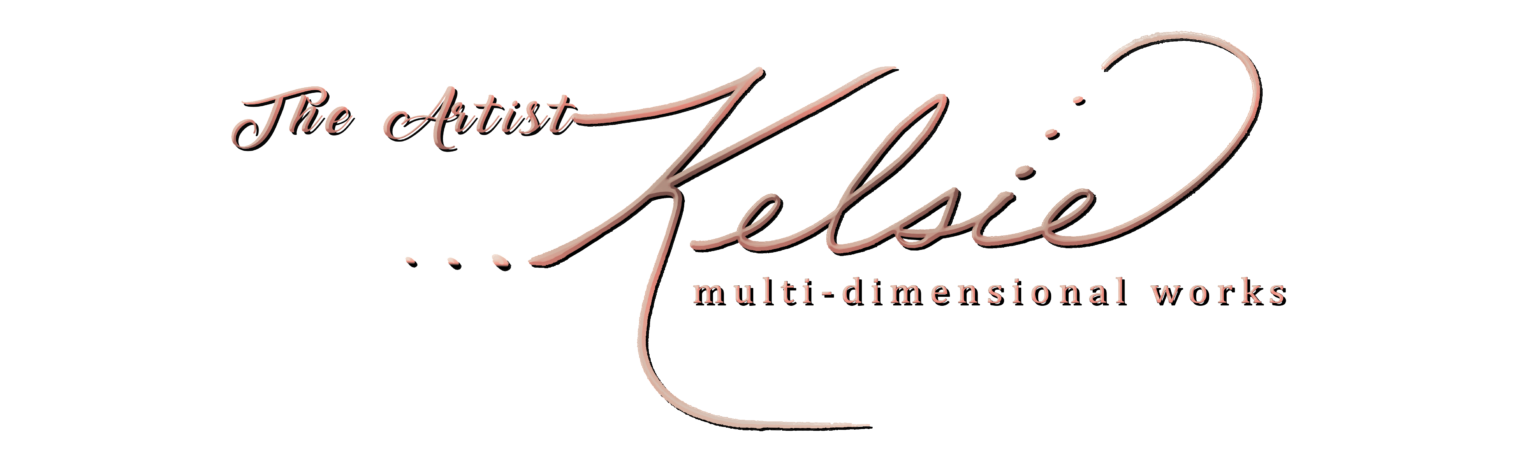 The Artist Kelsie Multi Dimensional Works Logo