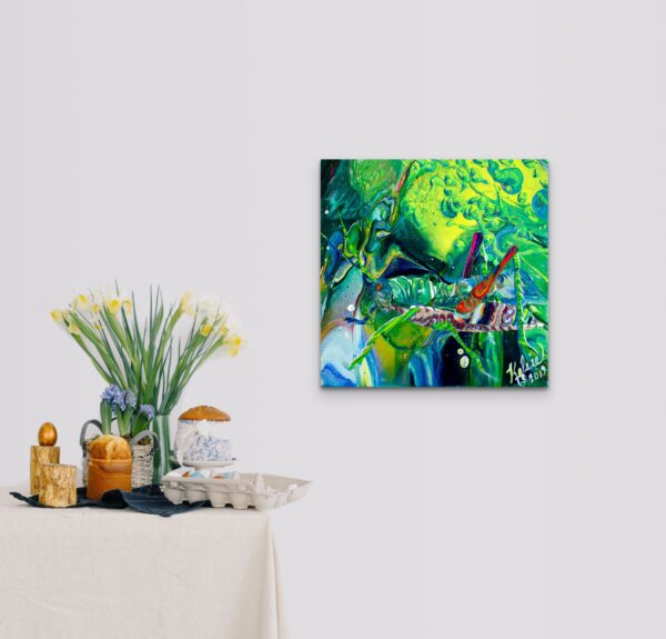 The Grasshopper magical creature by Kelsie Croyle Young