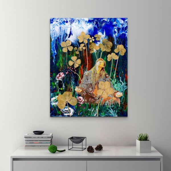 Calling In The Clover by Kelsie Croyle Young on the Wall