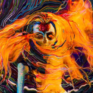 Fire Starter 60 X 40 Body Paint Photography