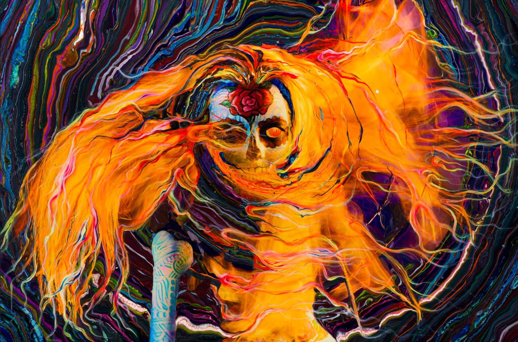 Fire Starter 60 X 40 Body Paint Photography